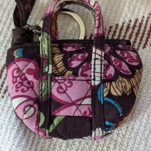 Vera Bradley retired keychain pouch